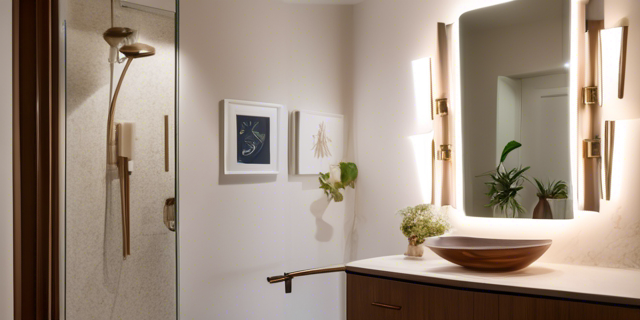 Lighting is Key

Good lighting is crucial in a small bathroom. Aim for a layered lighting scheme that includes overhead lighting, task lighting around the vanity, and decorative lighting to create a warm, inviting atmosphere. Consider dimmer switches to adjust the mood and perceived size of the space.