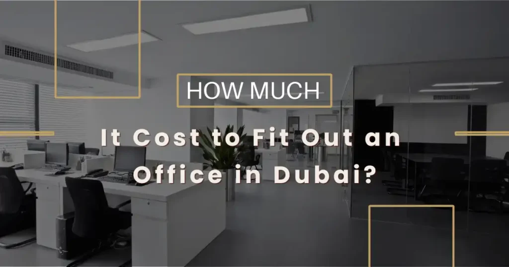 Modern office interior after fit-out in Dubai showcasing sleek desks and collaborative work zones