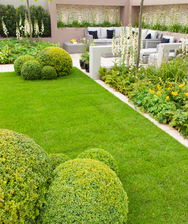 a home garden renovated in dubai