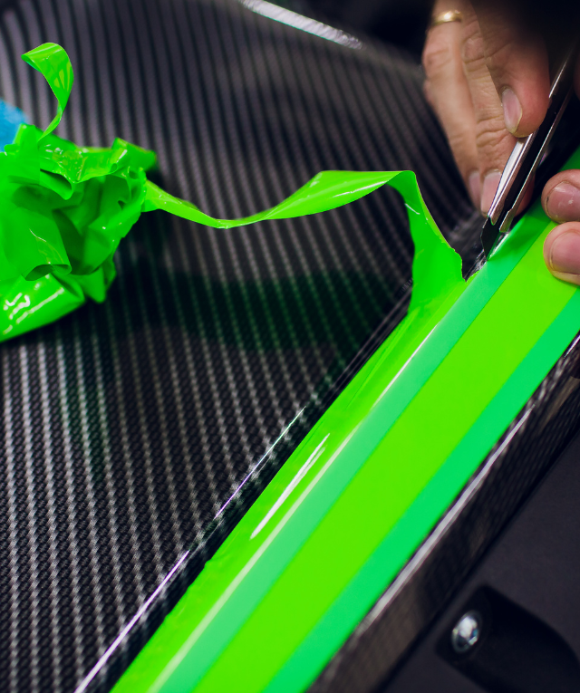 an instant facelift Vinyl Wrapping services in Dubai.