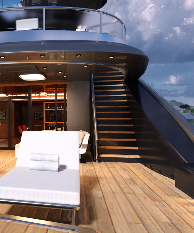 Yacht Wooden Flooring in dubai