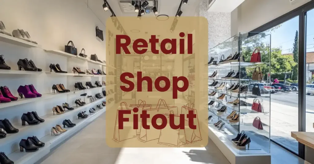 Stylish Dubai Retail Shop interior after professional retail shop fitout by Deco Wood Renovation